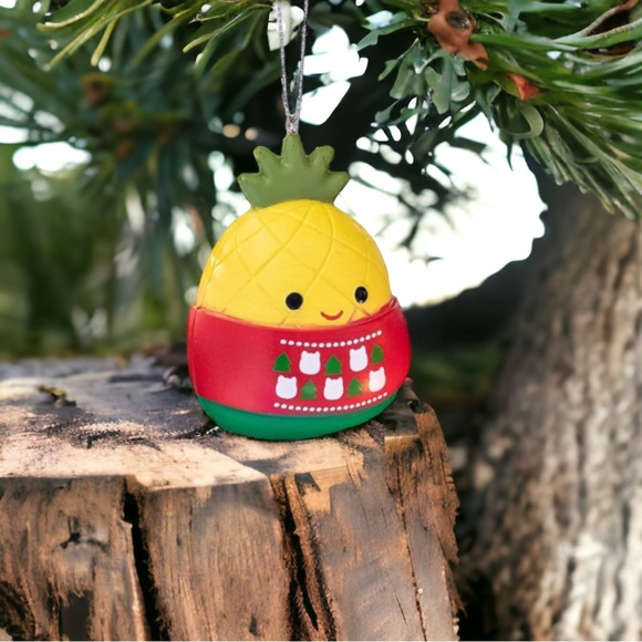 Kurt Adler Other - Kurt Adler Holiday 2022 Squishmallows Maui the Pineapple Ornament